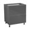 WITKITCHENS Cabitet moderne avec panneaux de particules l 36 po x P 24 po x H 34 1/2 po 