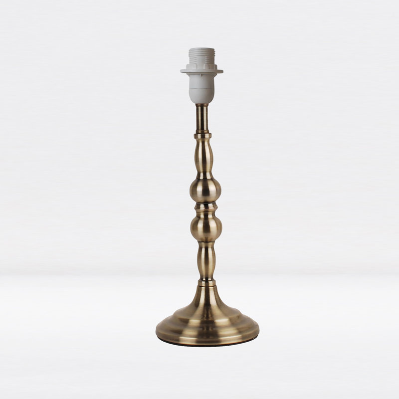 Avondale Metal Lamp, Antique Brass, Ochre