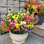 12 pièces de fleurs artificielles pour l'extérieur, résistantes aux rayons UV, artificielles, artificielles