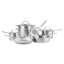 KitchenAid 3-Ply Base Stainless Steel Cookware Induction Pots and Pans Set, 11 Piece