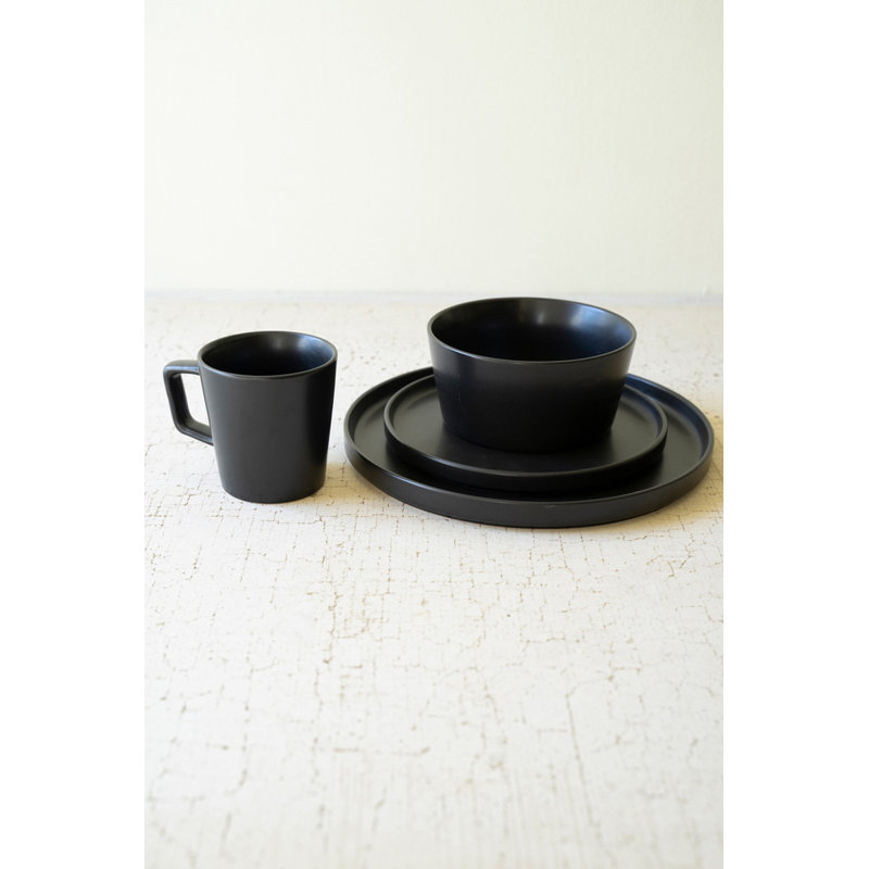 Ensemble de quatre tasses en céramique Kalalou