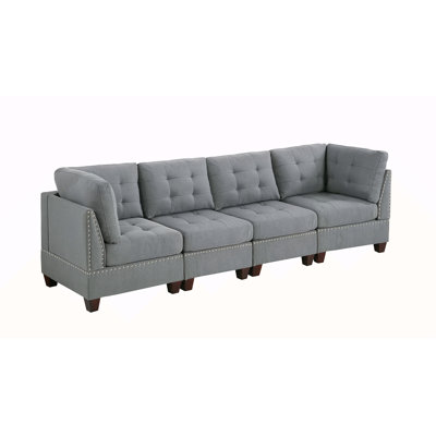Ensemble modulaire - 4 pièces en gris