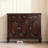 Black Upholstered Shoe Storage Bench