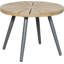 Taopi 2 - Person Acacia Solid Wood Patio Dining Set Round Table with Cushions Included