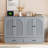 Full Size Bed Gray With Vast Drawer Varieties. Space For Small Areas. Holds Various Things. Stylish Look. Charging Included. Easy To Assemble. 75.1"L X 56.7"W 41.3"H In Plentiful Facilities --331809424-331809425