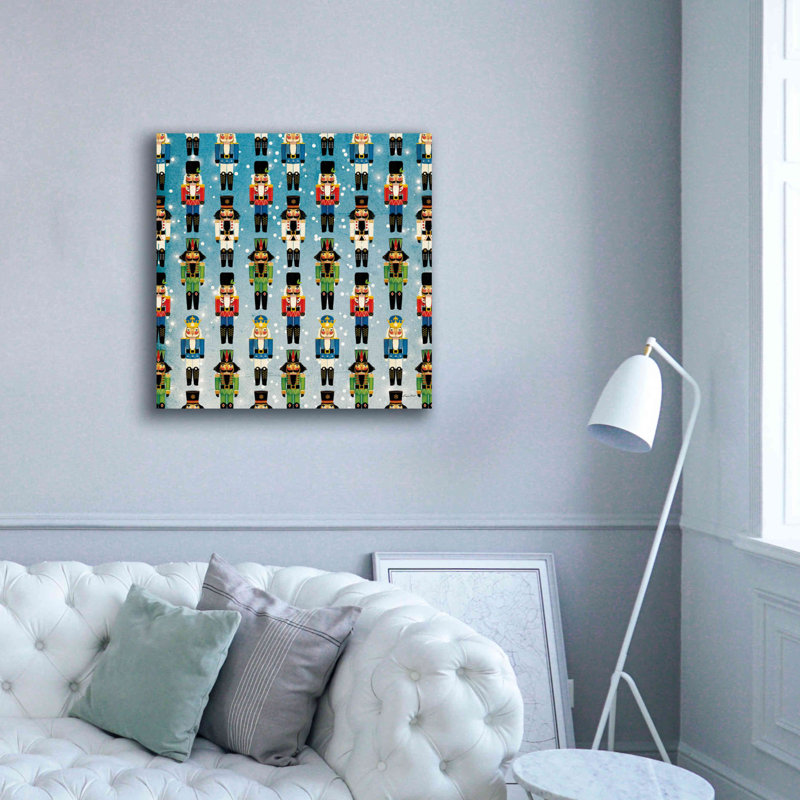 «Nutcracker Pattern Bright I» par Ryan Fowler, H 37 po x l 37 po x P 1,5 po