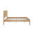 Lauritzen Solid Wood Panel Bed-991915656-991021902