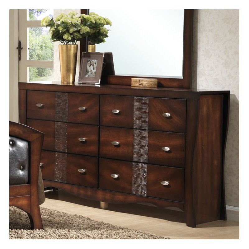 Commode double 6 tiroirs Northlake