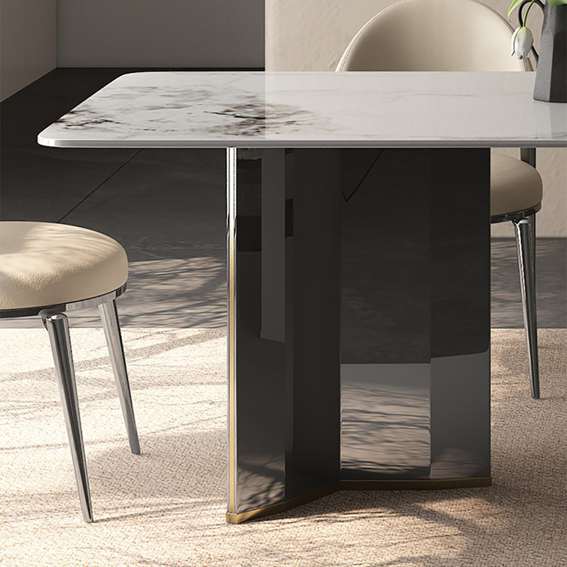 Ensemble de salle à manger rectangulaire Tareka, H 29,5 po x L 70,9 po x l 35,4 po