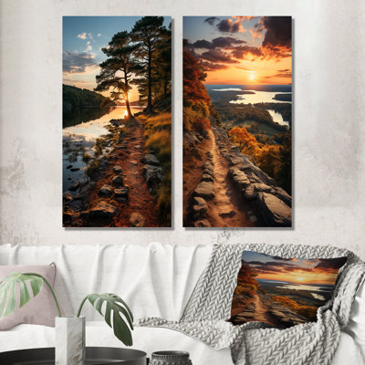 " Connecticut Landscape " 2 - Pieces