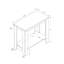 Table d'appoint de style transitionnel en stratifié pouvant servir de table de lampe, table de chevet, table de bout-105786035