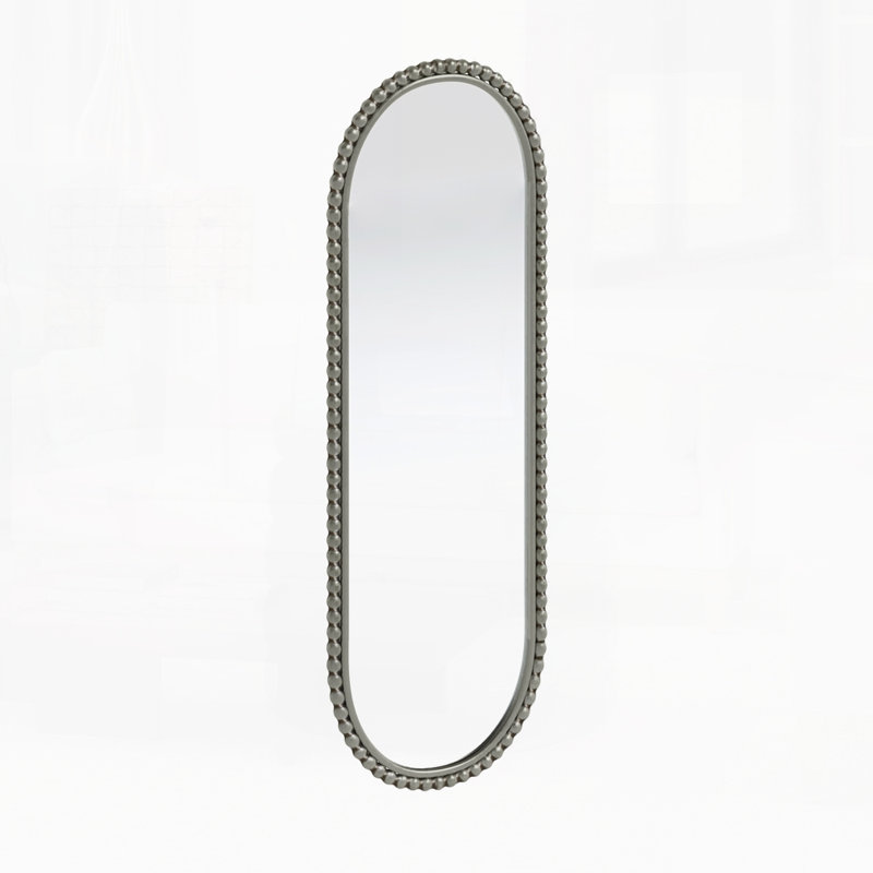 Miroir rétro Iron Art, Argent argent