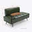 End Of Bed Bench, Upholstered Entryway Bench With Metal Legs