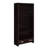 4-Shelf Bookcase with Storage Drawer in Cappuccino Finish