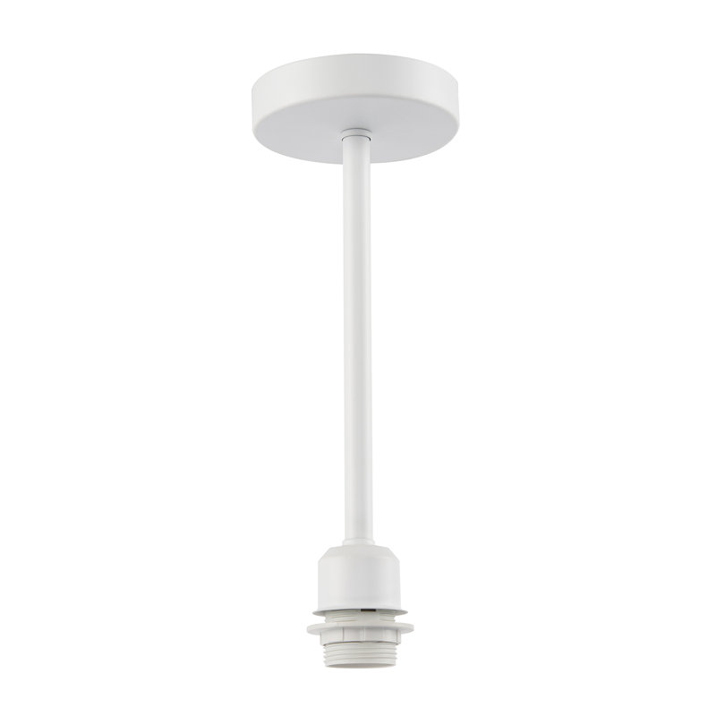 Classic Ceiling Light Fixture To Showcase Lamp Shades By Happy Homewares, White
