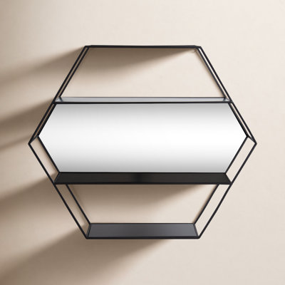 Celestia 3 Piece Hexagon Accent Shelf