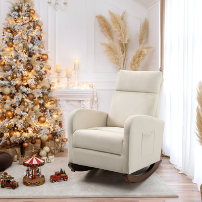 Solid Wood Rocking Chair