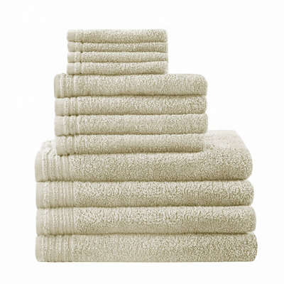 100% Cotton Quick Dry 12 Piece Bath Towel Set
