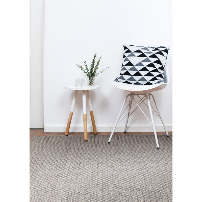 Tapis beige tissé à la main Elbridge, Rectangle 8 pi x 11 pi