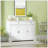 Solid Wood Square Shape Handle 2 Doors Sideboard-1805519810