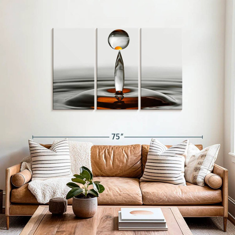 Avery The Orange Drop, 36" H x 57" W