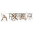 Safana 8 - Person Double Pedestal Base Dining Set