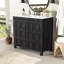 Rangement pour meuble-lavabo 36 po avec lavabo en céramique