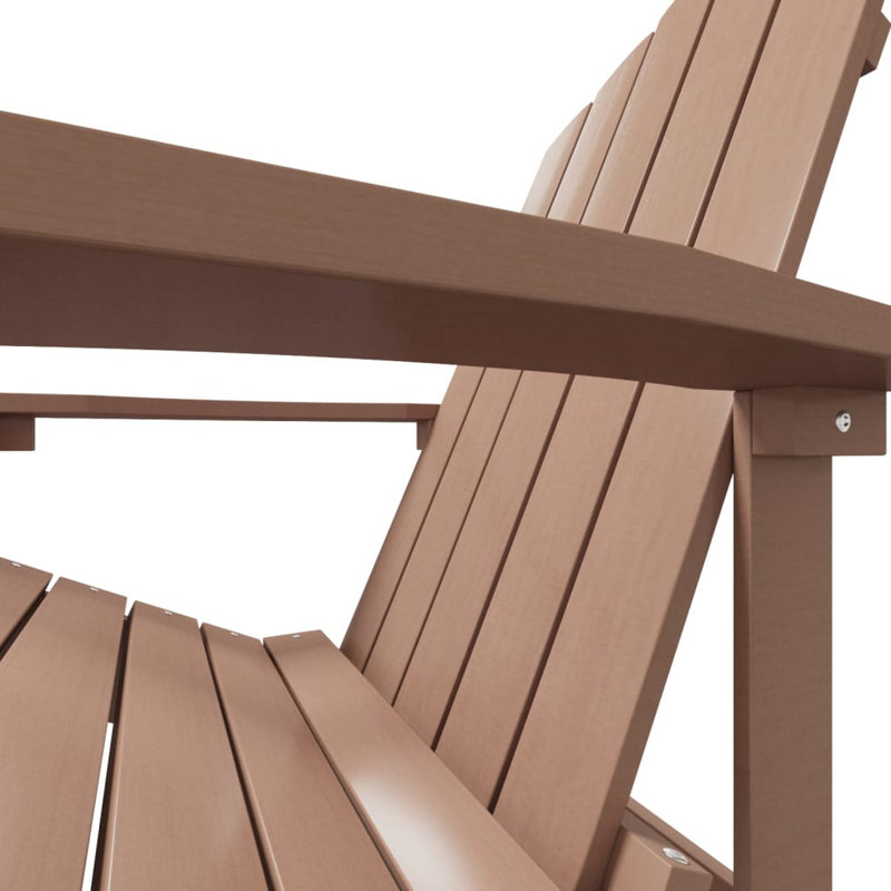 Linco Outdoor Adirondack Chair, Brown