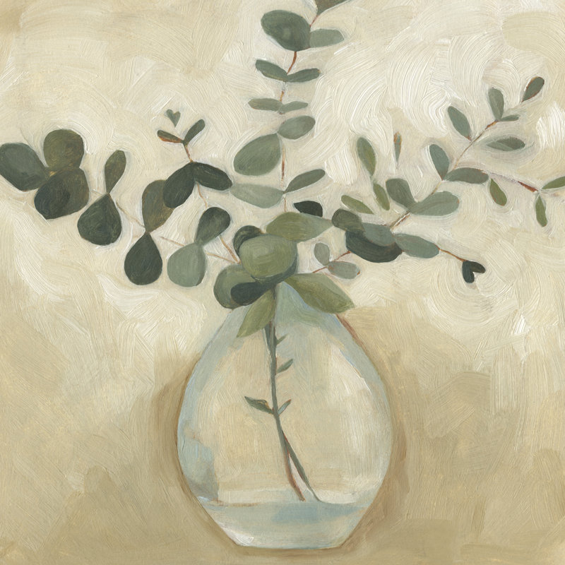 Greenery Still Life III by Emma Scarvey - Wrapped Canvas Painting, 122cm H x 122cm W x 3.8cm D