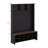 Farmhouse 4-In-1 Hall Tree With 6 Hooks, Wooden Style Rustic Shoe Organizer With 16 Open Compartments-115289966