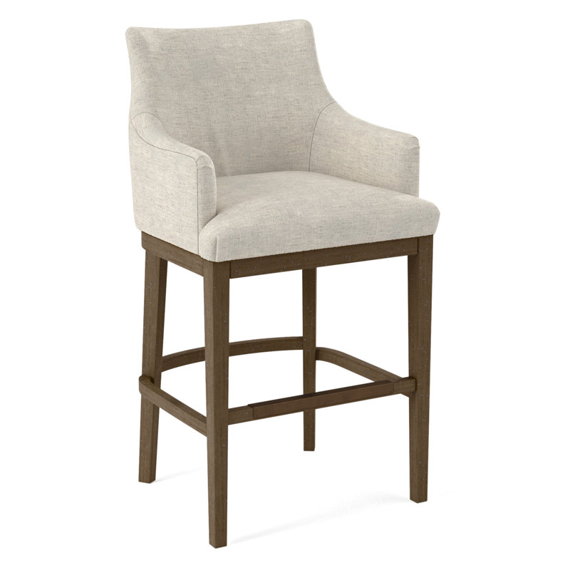 Upholstered Stool, 61471-88, Beachwood