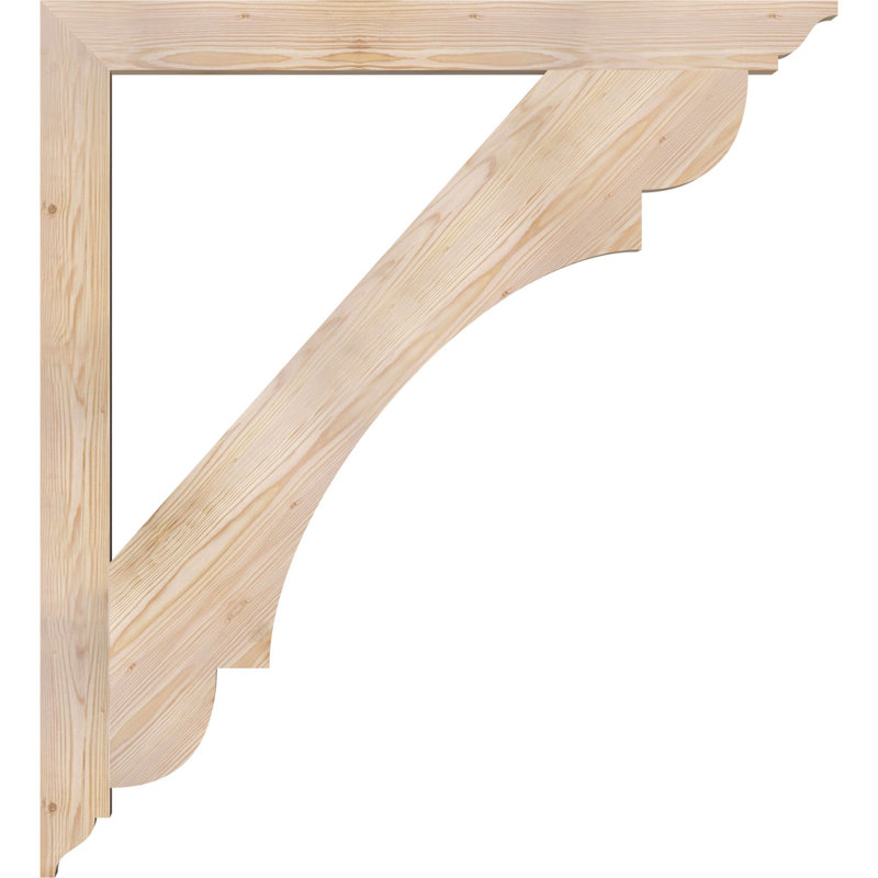 Support olympique traditionnel, Douglas (lisse), H 44 po x l 3,5 po x P 40 po