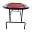 Table de poker pliable 73 po avec porte-gobelets Design-132433228