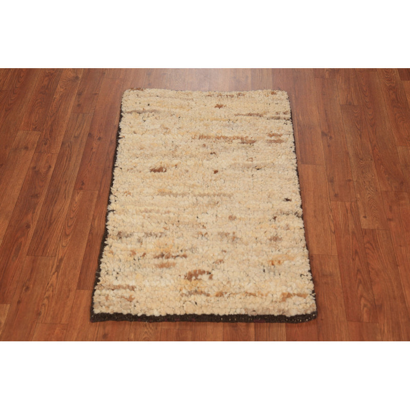 Handmade Wool Moroccan Indian Rug 2x3