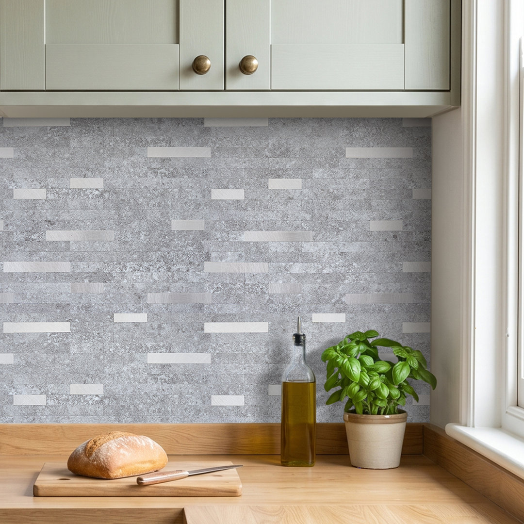 10Pcs Self-Adhesive Marble Wall Tile Stickers