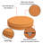 Decorative Indoor Outdoor Waterproof Round Cushion Cover, Patio UV Resistant Seat Cushion Cover-1763584638