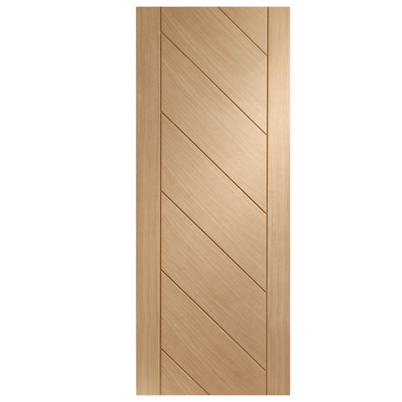 Internal Oak Monza Fire Door, 1981mm H x 762mm W x 44mm D