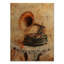1930 «Gramophone Melody II», art mural rétro en bois-2131056359-2131056356