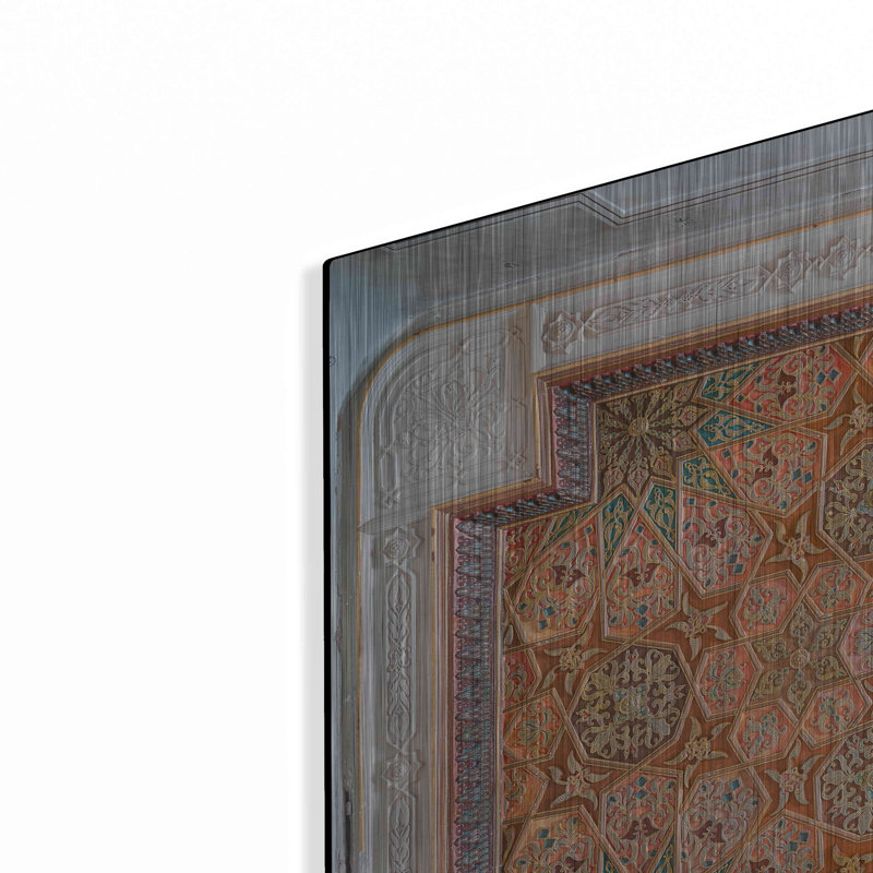 Bungalow Rose «Sursock Ceiling» par Roman Robroek, art mural en métal, H 24 po x l 36 po