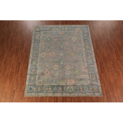 Tapis indien fait à la main Oushak 8 x 10