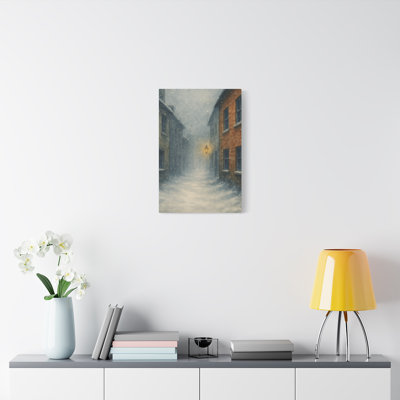 Aaroon Single Picture Frame Print on Canvas