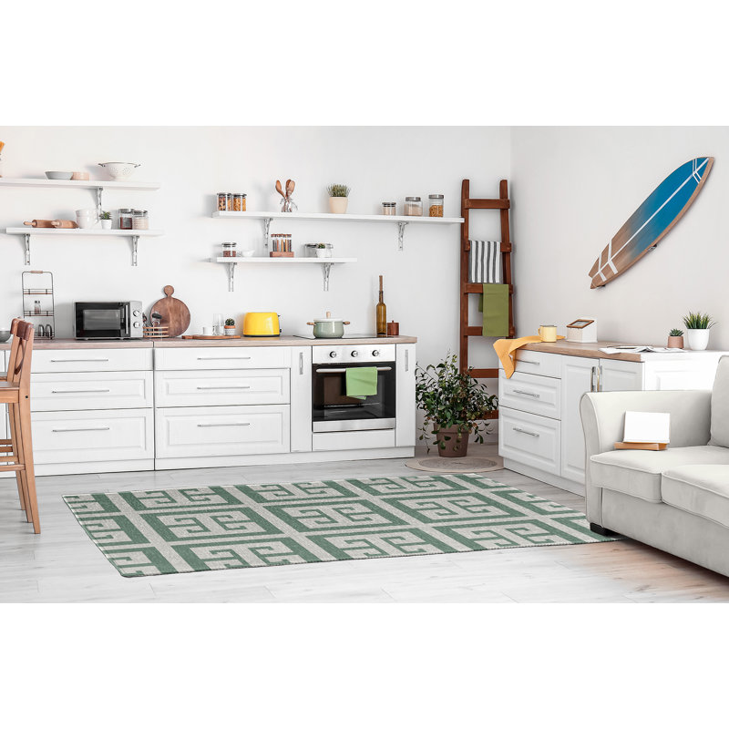 Subline Chenille Geometric Indoor Rug, Rectangle 5' x 7'