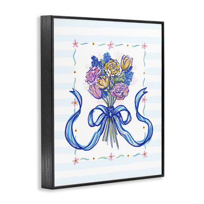 Ensemble de giclées encadrées Spring Spring Ribboned, par Connie Summers