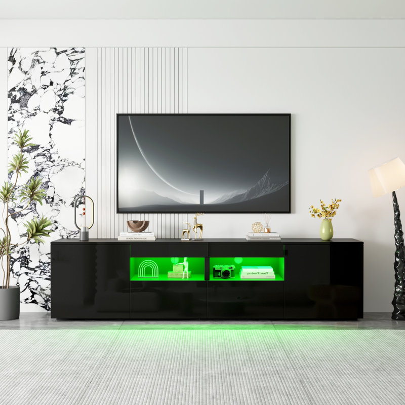 Black TV Stand