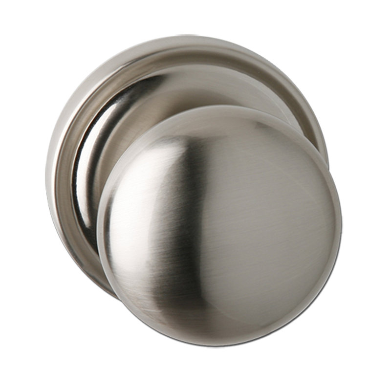 Elite 2.59'' Diameter Single Dummy Round Knob, Satin Nickel