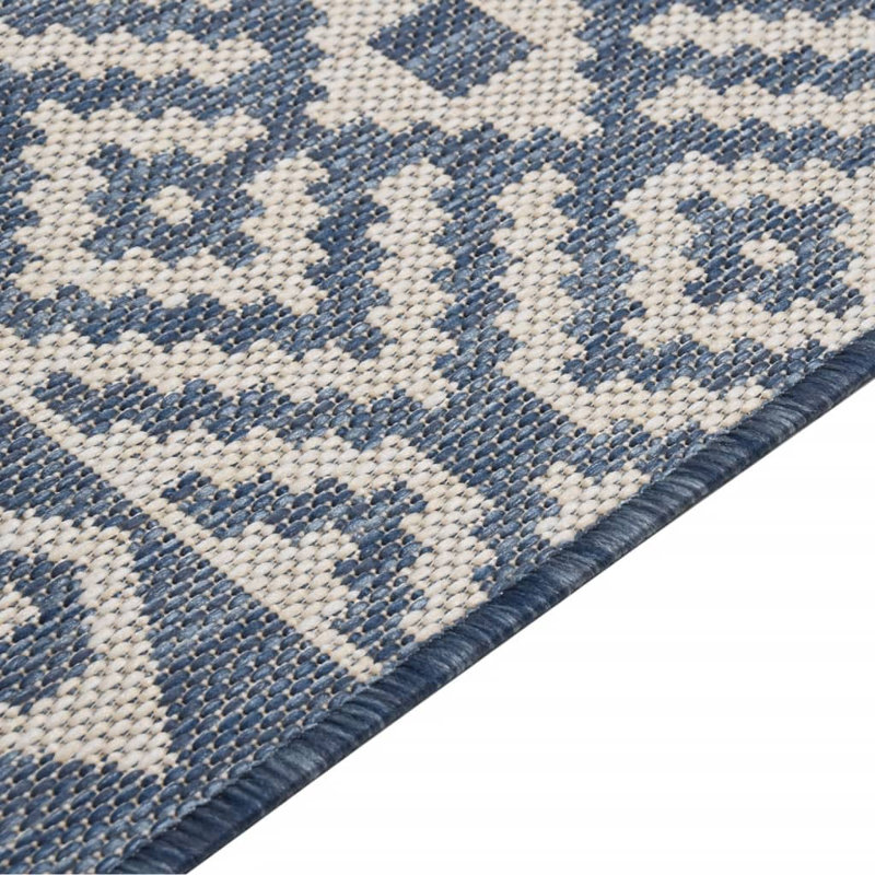 Battles Striped Hand Woven Indoor / Outdoor Area Rug, Rectangle 80 x 150cm