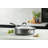 Circulon A1 Series with ScratchDefense Technology Nonstick Induction Sauté Pan with Helper Handle and Lid, 5 Quart, Graphite