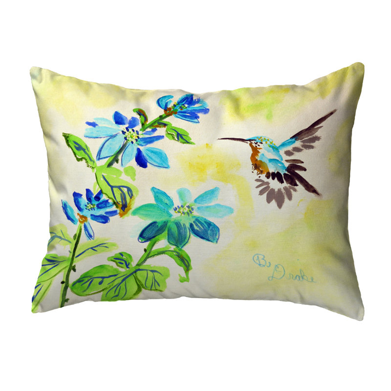 Outdoor Reversible Throw Pillow