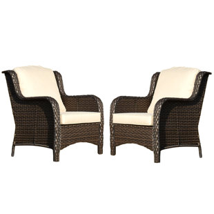 Peridot Wicker Outdoor Lounge Chair