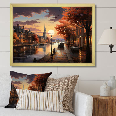 Pond In Boston Memories - Boston Framed Wall Art